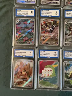 Pokemon Graded Bundle Of Slabs Lot Of 15 AR And CHR - Image 5