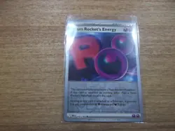Team Rocket's Energy 182/182 Reverse Holo 2025 TCG Pokemon Destined Rivals F.P. - Image 1