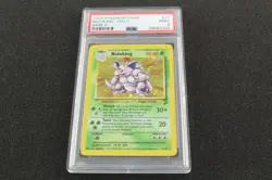 Pokemon Base Set 2 (Base II) Nidoking #11 PSA 9 Mint - Image 1