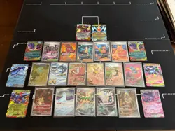 Pokemon Destined Rivals Black Bolt Phantasmal Flames Illustration Rare Ex 24 Lot - Image 1