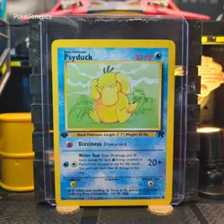 Psyduck 1st Edition Team Rocket Pokemon TCG 65/82 Unlimited Common - Image 1