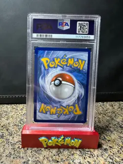 PSA 9 Groudon Poke Ball Pattern #49 Pokemon Prismatic Evolutions Reverse Holo - Image 2