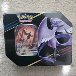 Pokemon 3x Crown Zenith Moltres, Zapdos, Articuno Tins (15 Packs) Factory Sealed - Image 3