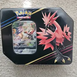 Pokemon 3x Crown Zenith Moltres, Zapdos, Articuno Tins (15 Packs) Factory Sealed - Image 4