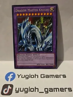 YUGIOH DRAGON MASTER KNIGHT RARE DPRP 1ST EDITION LIGHT PLAYED - Image 1
