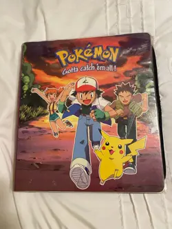 Pokemon Vintage Card Collection Binder 90’s 2000’s - Image 1