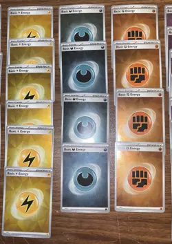 POKEMON TCG Lot Of 46 Prismatic Evolutions Holographic Energy Cards 009- 016 - Image 4
