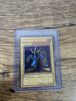 Dragon De Tres Cuernos,( Tri Horn Drangon) 1st Edition Yu-Gi-Oh Card Spanish - Image 2