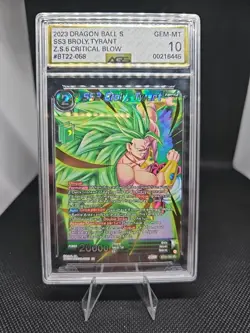 Dragon Ball Super Card Game SS3 Broly, Tyrant Critical Blow BT22-058 Regular... - Image 1