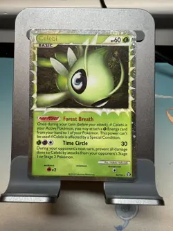 Pokemon TCG Celebi Holo Ultra Rare Card 92/102 Prime Triumphant - Image 1