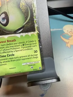 Pokemon TCG Celebi Holo Ultra Rare Card 92/102 Prime Triumphant - Image 5