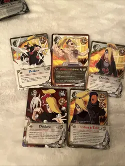 Naruto CCG TCG Deidara Akatsuki Card Lot - Image 3