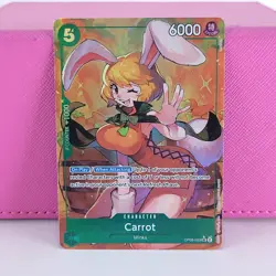 One Piece Card Game Carrot OP08-023 SR Alt Art English LP - Image 1