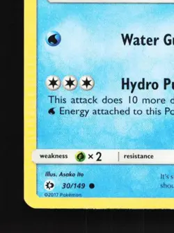 Poliwag 30/149 LP Sun & Moon English Pokemon Card TCG - Image 2