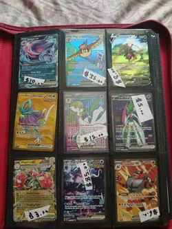 pokemon cards binder collection rare card lot 100+ - Image 1