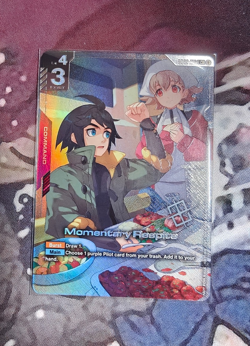 Momentary Respite Alternate Art Winner Foil - GD02-056 - Gundam TCG Card Game - Image 3