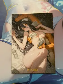 SERIALIZED Pokemon Card Spicy Waifu Double Sided Glitter X3 - Image 1