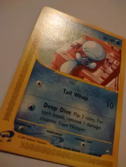 Wooper 66/147 Pokemon Trading Card Game eCard Aquapolis Near Mint NM TCG - Image 2