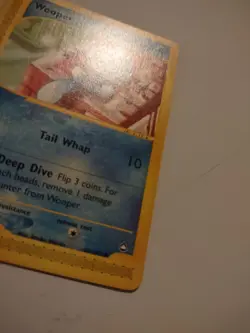 Wooper 66/147 Pokemon Trading Card Game eCard Aquapolis Near Mint NM TCG - Image 3