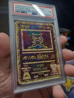 Pokemon Ancient Mew PSA 7 NM Promo Card 2000 Movie Holo TCG - Image 2