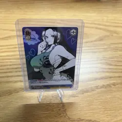 One Piece Boa Hancock Sexy Anime Waifu Girl Doujin Goddess Holo Texture Art Card - Image 3