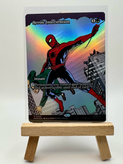 FOIL - Heroic Intervention (Borderless) Marvel Universe Eternal-Legal - Image 1