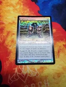 Lightning Greaves - Mirrodin (MRD) - Foil - HP/MP - Image 1