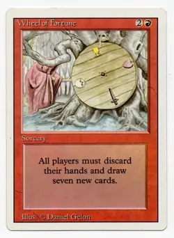 Wheel of Fortune Revised Edition Regular, Rare Sorcery, Near Mint - Image 1