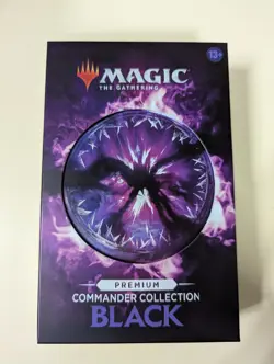 MTG Magic the Gathering Commander Collection Black Premium Sealed 630509989904 - Image 1