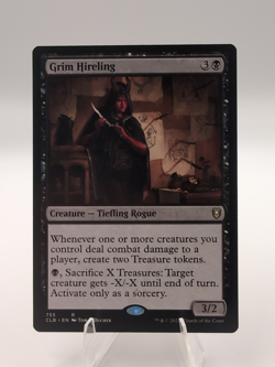 MTG Magic the Gathering - Grim Hireling - Battle for Baldur's Gate Commander NM - Image 2