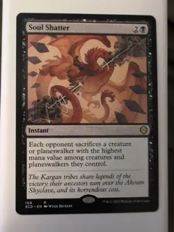 Soul Shatter Starter Commander Decks Regular - Image 1