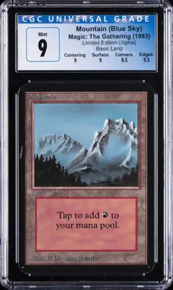 1993 MTG ALPHA MOUNTAIN CGC 9 - Image 1