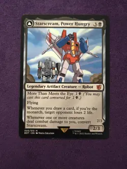 Starscream, Power Hungry Universes Beyond: Transformers Regular MTG - Image 1