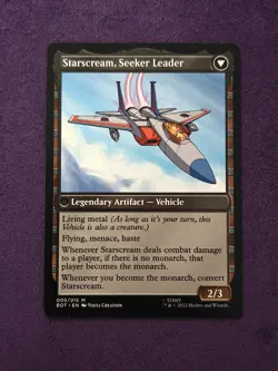 Starscream, Power Hungry Universes Beyond: Transformers Regular MTG - Image 2