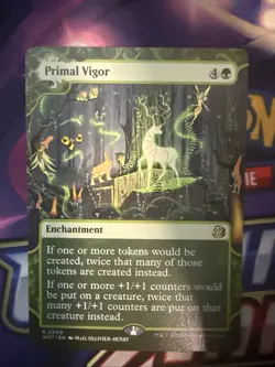 Primal Vigor NM-Mint, English Wilds of Eldraine: Enchanting Tales- MTG Magic - Image 1