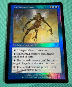 Foil - Pemmin's Aura - Scourge - MTG - Magic the Gathering - Foil - Image 1