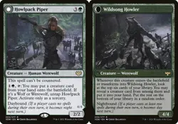 1x Howlpack Piper // Wildsong Howler NM Eng MTG - Crimson Vow - Image 1