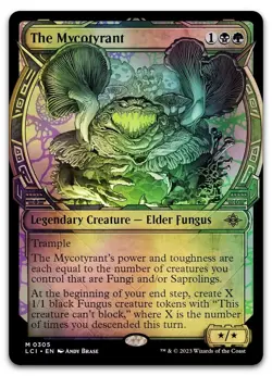 The Mycotyrant (Showcase) #305 (Foil) (NM) Lost Caverns of Ixalan LCI Magic MTG - Image 1