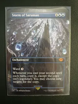 Storm of Saruman (Borderless) Universes Beyond: the Lord of the Rings Regular - Image 1
