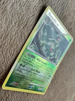 2008 Pokemon TCG Diamond & Pearl Great Encounters Sceptile Reverse Holo 8/106 MP - Image 4