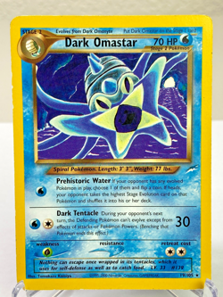Dark Omastar 19/105 Neo Destiny Rare WOTC Pokemon Card - Moderately Played - Image 1