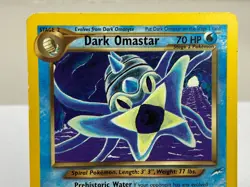 Dark Omastar 19/105 Neo Destiny Rare WOTC Pokemon Card - Moderately Played - Image 3