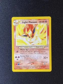 Light Flareon 46/105 Neo Destiny MP Pokemon - Image 1