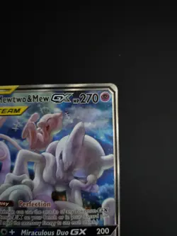Pokemon TCG Mewtwo & Mew GX SM191 Black Star Promo Card Near Mint Condition - Image 3