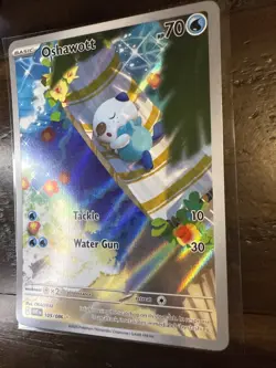 Pokemon Oshawott TCG Illustration Rare Card 105/086 Sv: White Flare - Image 2