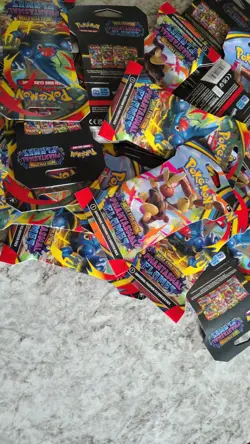 25 Lot of Phantasmal Flames | Sleeved Booster Packs | Pokemon TCG | new! - Image 3