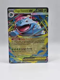 Mega Venusaur ex 003/132 Me01 - Pokemon Mega Evolution - Near Mint Ultra Rare - Image 1