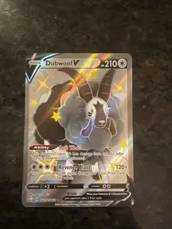DUBWOOL V SV120/SV122 SHINING FATES FULL ART POKEMON TCG NM - Image 1