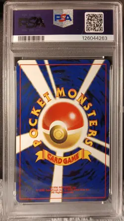 PSA 9 Slowking No. 199 Pokemon Japanese Neo 2000 Holo TCG - With Swirl!! - Image 2