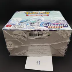 Pokemon Chilling Reign Booster box Sealed 36 Packs Small tear shrink see pics - Image 2